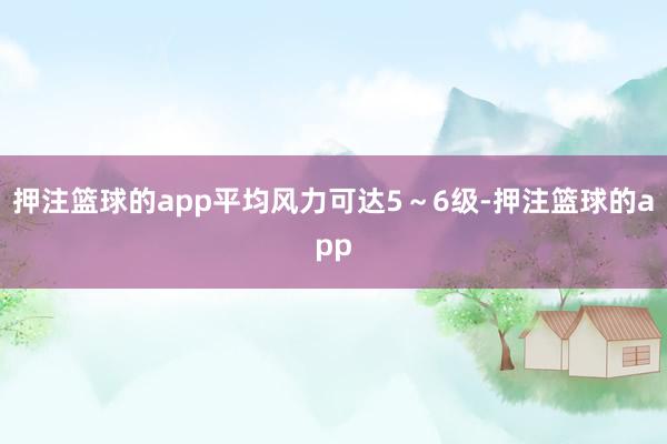押注篮球的app平均风力可达5～6级-押注篮球的app