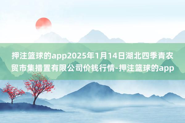押注篮球的app2025年1月14日湖北四季青农贸市集措置有限公司价钱行情-押注篮球的app